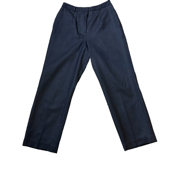 Pendleton Womens Black Vintage High Waist Wool Trouser‎ Size 10 - Picture 1 of 10